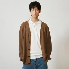 Ourscope 男款 DELLA 羅紋開襟衫