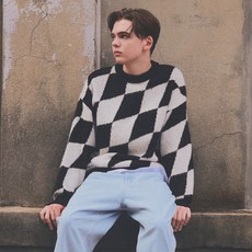 刷毛格紋針織 VS2203KT02