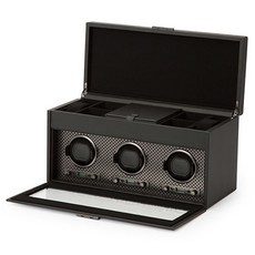 울프 엑시스 3구 워치와인더 시계 보관함 파우더코트