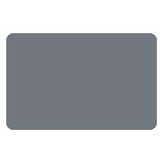 모던앳 실리콘 식탁 매트 테이블 깔개, 다크그레이, 40 x 30 cm, 1개