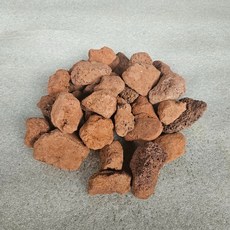 WITH블럭 현무암 송이자갈 레드 30~50mm, 20kg, 1개
