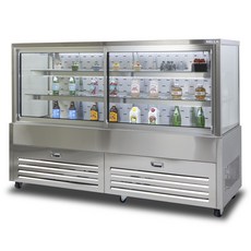 BELLE 프리미엄 쇼케이스 사각 앞문형 스테인리스 566L 방문설치, JSF-1800S