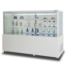 BELLE 프리미엄 쇼케이스 사각 뒷문형 화이트 564L 방문설치, JSB-1500W