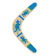 B2WIN 軟弱性 好回收迴力鏢, 藍色, 1個