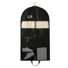 ROYOME 便攜式旅行用服飾多口袋收納衣架掛袋, 1個, 1入