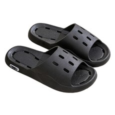 언헤브 패밀리 물빠짐 욕실화, 03 블랙, 1개