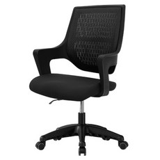 삼익가구 컴포트 의자 E300BK, 블랙