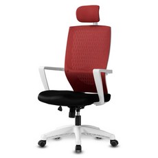 삼익가구 옥스포드 메쉬 의자 SI001WH, 레드
