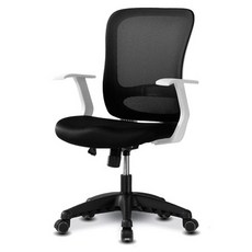 삼익가구 옥스포드 메쉬 의자 SI003W, 블랙