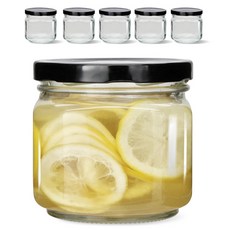 미르코리아 B 사각 유리병 500 랜덤발송, 6개, 400ml