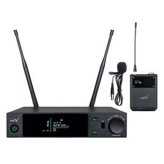 웨이브 1채널 무선시스템 렉타입 핀 마이크 900Mhz, 혼합색상, WER-901T