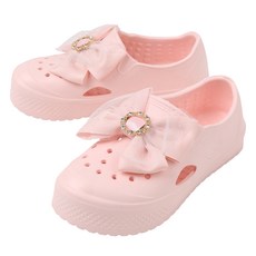 SHOOPENkids 皇冠蝴蝶結室內鞋 HPKRUFA34G