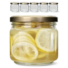 미르코리아 G 사각 유리병 500 랜덤발송, 6개, 400ml