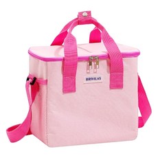 브리빌라스 타미나요 다용도 보온 보냉 쿨러백, 핑크, 1개