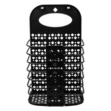 Sonio 多用途壁掛式折疊洗衣籃, 03 黑色