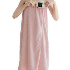 Sel-living 毛巾 沐浴 高爾夫 浴袍 85 x 140 cm, 快樂粉, 1個