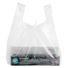 半透明塑膠披薩袋 手提式 430 x 360 x 650 mm, 100個, 1入