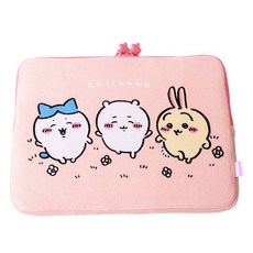 치이카와 피크닉 아이패드 파우치 CH-TP09, 1개, 핑크