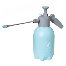 Blackmade 園藝清潔用壓縮連續噴灑壓力噴霧器 2L, 藍色, 1個