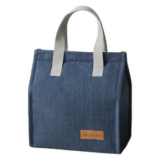 Skywiz簡易保溫便當袋, 4號 海軍藍, 1個