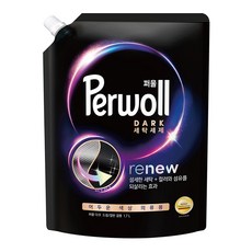Perwoll 洗衣精補充包 一般/滾筒兼用 深色衣物專用, 1包, 1.7L