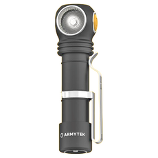 ArmyTek Wizard C2 PRO 2500流明 頭燈/直角燈/前照燈/單車燈/工作燈，含USB充電器和電池, 黃光, 1個