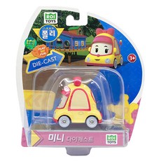 ROBOCAR POLI 波力 玩具汽車 Mini, 1個, 混色