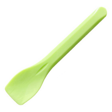 Aura Pam 嬰幼兒用獨立包裝一次性副食品湯匙 綠色, 1入, 100個