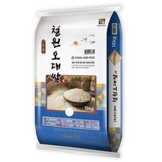푸드앤픽 2025년 햅쌀 철원오대쌀 백미, 10kg, 1개