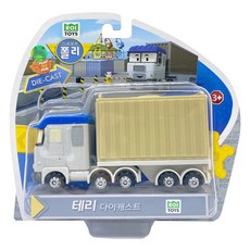ROBOCAR POLI 波力 Roi Toys 泰利 合金車, 1個, 混合色