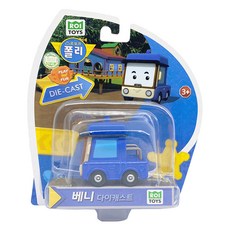 ROBOCAR POLI 波力 玩具小型卡車 Benny, 混色, 1個