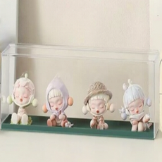 Daily Nest 塑膠模型展示櫃 小型 一般 藍綠色, 1個