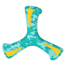 B2WING 3 握把感回旋鏢, 迷彩綠, 1個