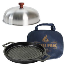 Living Glory電磁爐適用Oslo IH烤盤+收納蓋組, 1個, 25cm