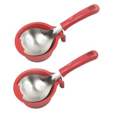 Bogen 多功能迷你湯勺+底座組合, 2套, 紅寶石色