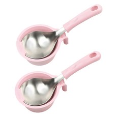 Bogen 多功能迷你湯勺+底座組合, 2套, 粉紅色
