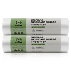 SUGARLAB 甘蔗新款捲筒袋 中 25cm x 35cm, 中(M), 2個, 200入