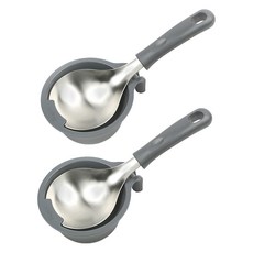 Bogen 多功能迷你湯勺+底座組合, 2套, 炭灰色