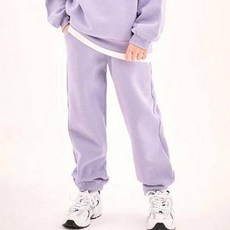 Jelistudio 兒童微笑刷毛束口褲