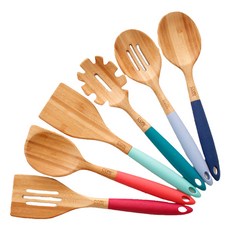 코어홈 뱀부 조리도구, 혼합색상, 1세트, 6종