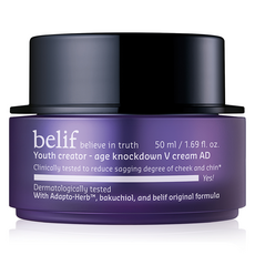 빌리프 유쓰 크리에이터 에이지 넉다운 브이 크림 어드밴스드, 1개, 50ml