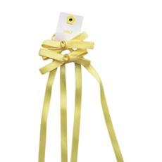 Kupago 應援棒裝飾緞帶, 黃色, 2個