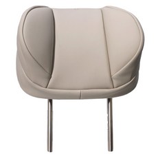 에제스 EV3 전용 2열 차량용 헤드레스트 목쿠션, 1개, 코튼베이지