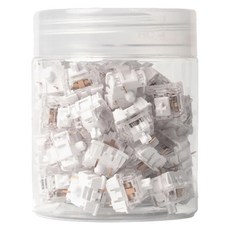 Keychron K Pro 軸體 45顆, 混合色, G292, 靜音白軸