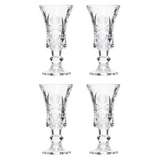 프렌치마르스 해바라기 클래식 유리 위스키 샷잔 CM103, 4개