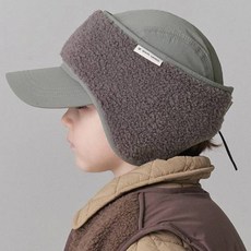 화이트샌즈 아동용 재스퍼 보온 캠프캡 + 이어워머 세트