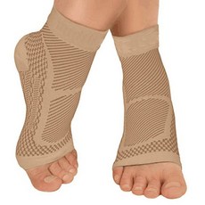 cofv 運動繃帶腳踝套 左右腳用, 1套, 膚色