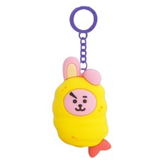 BT21街頭食物公仔鑰匙圈 COOKY, 1個, 混色