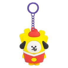 BT21 街頭美食公仔鑰匙圈 CHIMMY, 1個, 混色