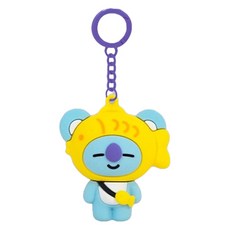BT21 街頭小吃公仔鑰匙圈 KOYA, 1個, 混合色